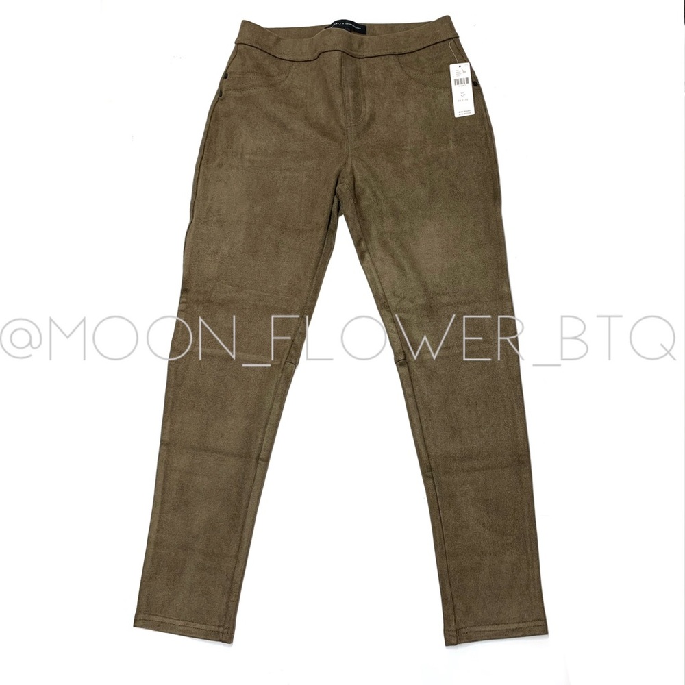 Anthropologie X Sanctuary Suede Leggings - Picture 2 of 12